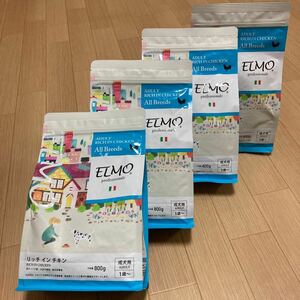 ELMO エルモ リッチインチキン 成犬用 800g x 4