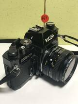 RICOH リコー XR500 一眼レフフィルムカメラ XR RIKENON 1:2 50㎜_画像2