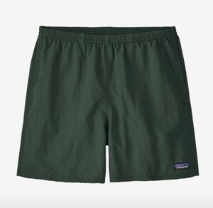 新品 メンズS パタゴニア バギーズショーツ グリーン 緑 バギーズ patagonia baggies shorts PIGN