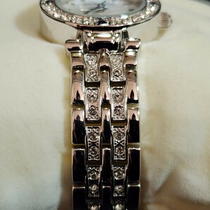 Izax Valentino 天然サファイア&ダイヤモンド レディース腕時計 アイザックバレンチノ バレンチノ サファイアの画像8