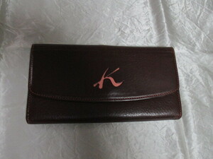 KITAMURA Kitamura tea long wallet (USED)30324