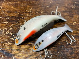 70's Heddon Prowler ２個セット オールド!! 希少!! 吹き目!! /オールド へドン プローラー オールドタックル