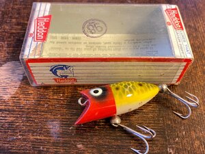 60's Heddon Tiny Lucky13 オールド!! NIB!! デッドストック!! 書き目 JRH ストライプBOX入り!!/オールドへドンラッキー13オールドタックル