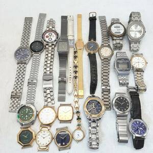 r280【1円スタート】 腕時計 まとめ メンズ レディース ELGIN CASIO CITIZEN 他 クォーツ 22点 動作未確認 現状品 