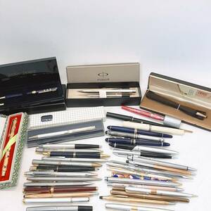 p259【1円～】 ボールペン まとめ PARKER パーカー イブサンローラン CROSS 他 現状品 