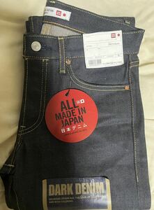 ユニクロ uniqlo made in japan 新品 selvage セルビッジ w29 デニム ジーンズ jeans denim