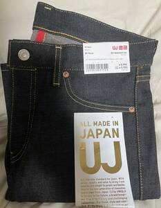 デニム ジーンズ Black ユニクロ uniqlo w30 新品 jeans denim all made in japan