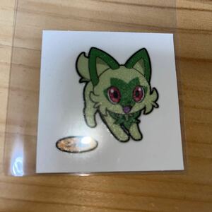 ポケモンパン デコキャラシール 202弾　ニャオハ