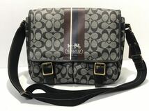 超美品◆ COACH コーチ メッセンジャーバッグ ショルダーバッグ バッグレザー_画像1