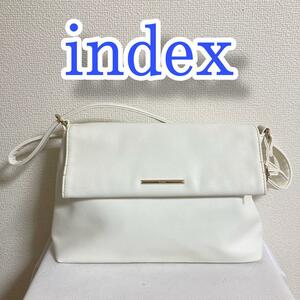 インデックス　index　ショルダーバッグ 　レトロ　ヴィンテージ　アンティーク