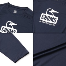 CHUMS チャムス スプラッシュブービーフェイスロングTシャツ ネイビー XL　CH01-2280　メンズ　ラッシュガード　アウトドア_画像2