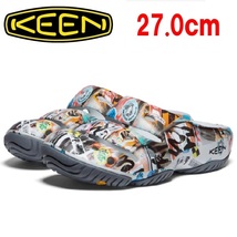 KEEN キーン ヨギ アーツフル シルバーバーチ×スティールグレー 27.0cm 1027134　メンズ　サンダル　アウトドア　キャンプ_画像1