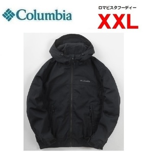 columbia コロンビア ロマビスタフーディー ブラック XXL　XM4292　メンズ　ジャケット　裏地フリース　アウトドア