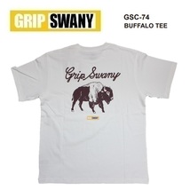 GRIP SWANY グリップスワニー バッファローＴシャツ ホワイト M　GSC-74　メンズ　アウトドア　キャンプ_画像3