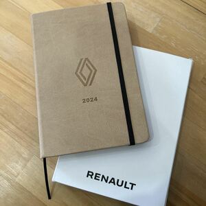 ルノー　2024　ダイアリー　手帳　スケジュール帳　メモ帳　非売品　RENAULT