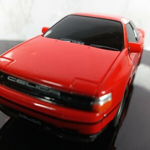 トヨタ セリカ2000GT-R リアガラスにダメージあり 赤2 プルバックカー 箱なし ドライブタウン/アットカー/@carの画像1