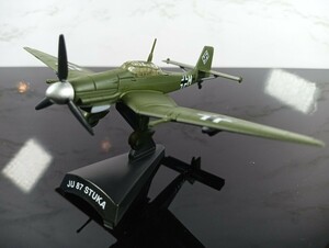 ユンカース 急降下爆撃機 Ju87 STUKA デル・プラド世界の戦闘機No.4 スツーカ/シュツッカ/ダイキャスト/ドイツ軍/ 完成品