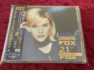 ★サマンサ・フォックス★21世紀FOX★日本盤★帯付★CD★SAMANTHA FOX★21ST CENTURY FOX★品番TOCP-50213★