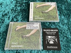 ★BAND-MAID★特典ステッカー付/初回生産限定盤(CD+DVD)+通常盤(新品)★Daydreaming/Choose me★バンド・メイド★バンメ★小鳩ミク★cluppo