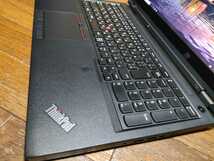 高性能 Lenovo ThinkPad P52 Core i7-8850H 15.6inch 4K タッチパネル NVIDIA Quadro P2000 メモリー32GB SSD256GB＋HDD1TB _画像3