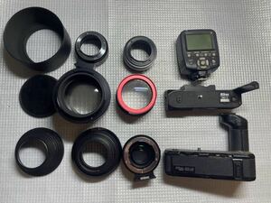カメラレンズ　レンズ　YONGNU YN560-TX Nikon MD-12 MD-E