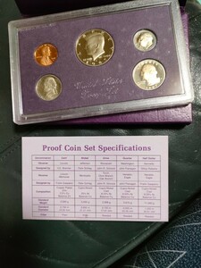 アメリカ コイン 硬貨 貨幣セット 1987