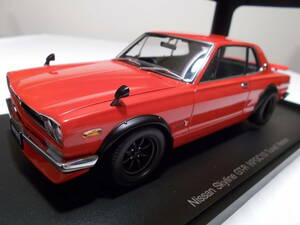 オートアート 1/18 日産 スカイライン GT-R KPGC10 チューンドバージョン レッド　 NISSAN SKYLINE GT-R KPGC10 Tuned Version Red AUTOart