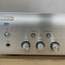 DENON デノン PMA-390RE 2015年製アンプ オーディオ 通電確認のみ　リモコン欠品_画像3