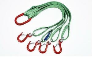  high quality * transportation work for belt sling 4 point hanging sling belt alloy steel made hook attaching ring attaching polyester made maximum use load 3t length 1M