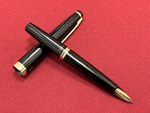 ※56632 PILOT 万年筆 Elite 18K-750 パイロット エリート 筆記用具 文具 個人保管