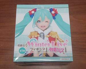 【未開封】初音ミク フィギュア Winter Live 通常Ver. タイトー 全一種