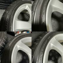 スバル レガシィ BP5 純正 17インチ 7J＋55 PCD100 5穴　ハブ径56ミリ POTENZA S001 215/45R17 2014年製 インプレッサ BRZ流用等_画像6