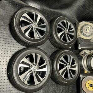 ホンダ フリード GB 純正 15インチ 5.5J＋49 PCD114.3 5穴 YOKOHAMA BluEarth 185/65R15 2022年製 他グレード流用等の画像1