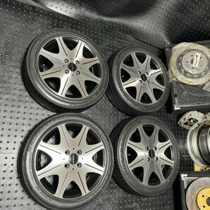 シュティッヒ レグザス 15インチ 5J＋45 100-4 165/55R15 ディッシュ タント エブリィ ワゴンR N-BOX スペーシア アルト ミラ ハイゼットの画像1