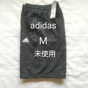 adidas ジャージ ハーフパンツ メンズ M 黒 未使用