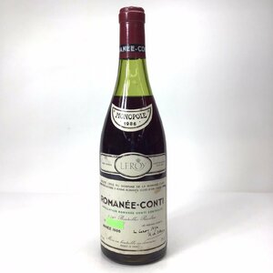 【セラー保管品】未開栓 1986 DRC ロマネ コンティ 750ml 13％ 5W-33-3-151791-A