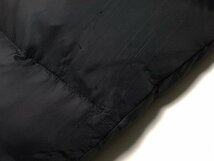 EMPORIO ARMANI　EA7　エンポリオアルマーニ　フーデット　ダウンジャケット　正規品　ナイロン　フーディー　ワッペンロゴ　黒　XLサイズ_画像10