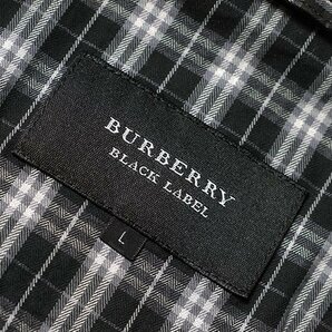 BURBERRY BLACK LABEL バーバリー ブラックレーベル コットンリネン 2Bジャケット 正規品 三陽商会 テーラードジャケット ブレザーの画像2