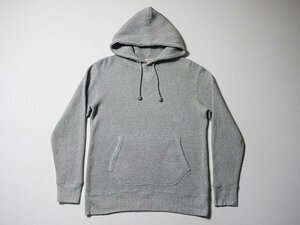 Healthknit　ヘルスニット　ワッフル生地　プルオーバー　パーカー　正規品　コットン　ワッフル　フーディー　前V　Lサイズ