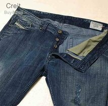 C229■美品★DIESEL希少サイズw36★ディーゼルVIKERデニムジーンズパンツW36L32_画像2