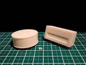 * prompt decision *1/32 scale resin made tool box L size spare tire cover 2 kind set not yet painting goods 