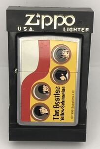 ジッポーライターzippo(75)2000年1月製造　ザ-ビートルズ　yellow submarine 1円スタート