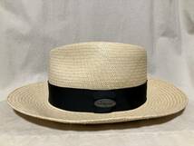 KANGOL Panama Trilby カンゴール パナマトリビティ 中折れハット/帽子 X-LARGE 中古品 アメリカ製_画像2