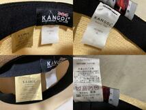 KANGOL Panama Trilby カンゴール パナマトリビティ 中折れハット/帽子 X-LARGE 中古品 アメリカ製_画像10