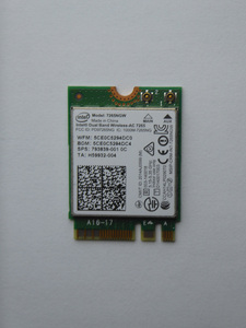 ★ 無線LANカード　Intel Dualband Wireless-AC 7265 7265NGW ★　即日発 送料84円~　複数入荷　802.11a/b/g/n/ac Bluetooth4