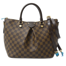 ルイヴィトン バッグ レディース ダミエ シエナMM ショルダー ハンドバッグ Louis Vuitton N41546 未使用展示品_画像1