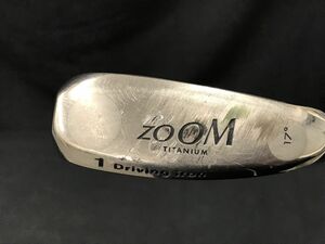 0302-103TM0 ゴルフクラブ ZOOM 1 Driving Iron 17° type 050 i PRGR M-46 右利き用　ユーティリティ ？　プロギア