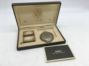 0303-220MKM23277 佐川　ライター&懐中時計セット 火花× ZIPPO LIMITED EDITION NO.0097 クロノグラフ　コレクション