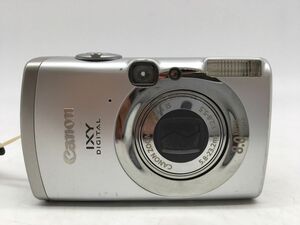 0304-502M⑳23358 RP コンパクトデジタルカメラ　Canon キャノン　IXY PC1235 シルバーカラー　撮影機器　本体のみ