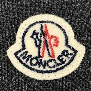 0304-110T⑨5939 洋服 MONCLER モンクレール メンズ グレー SCOM-16-39 長袖 ポロシャツ ゴルフウェア サイズ感備考掲載の画像3